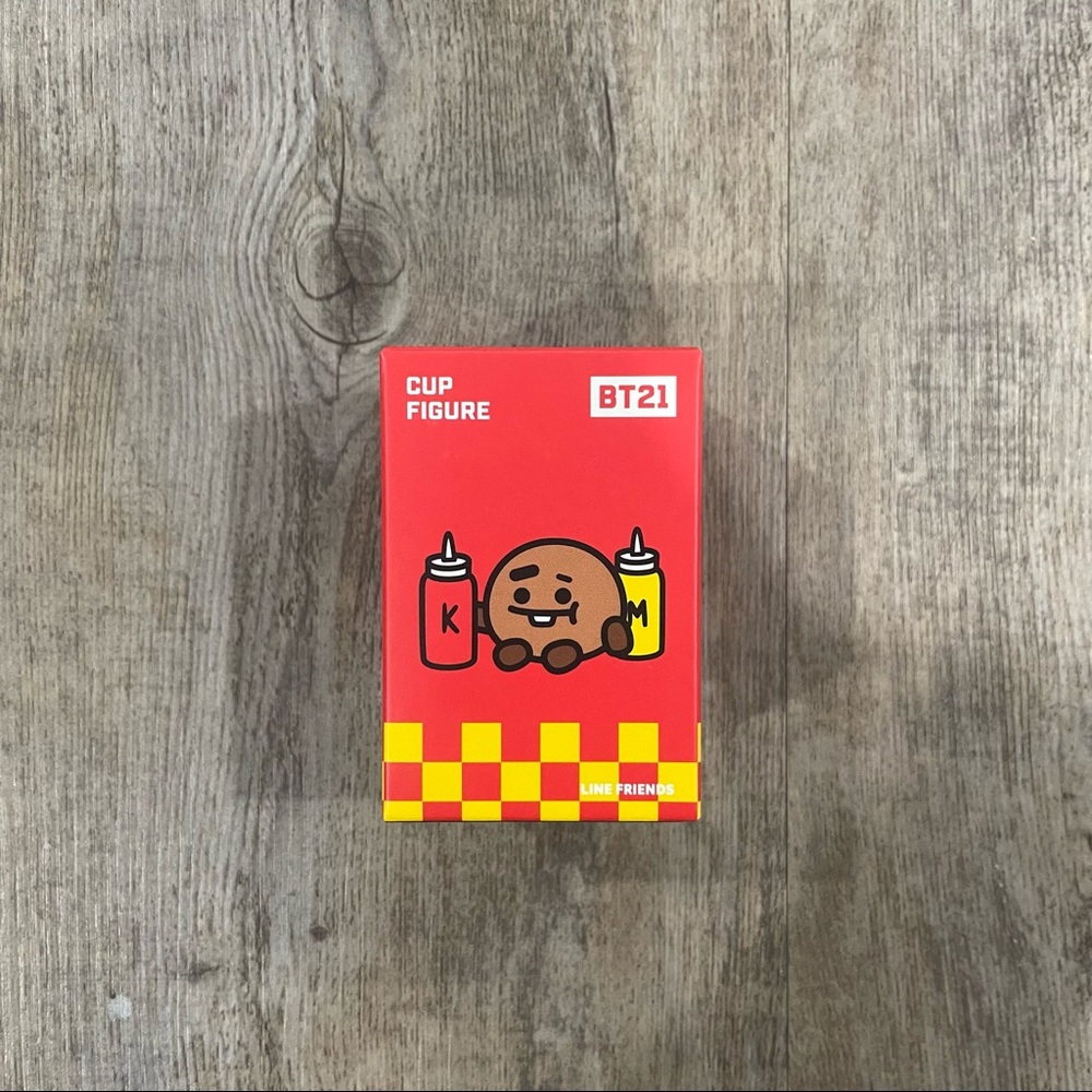 Line Friends BTS BT21 SHOOKY Cup Figure